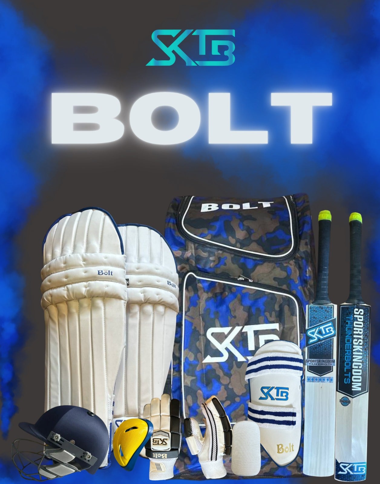 SKTB JR. BOLT FULL CRICKET KIT